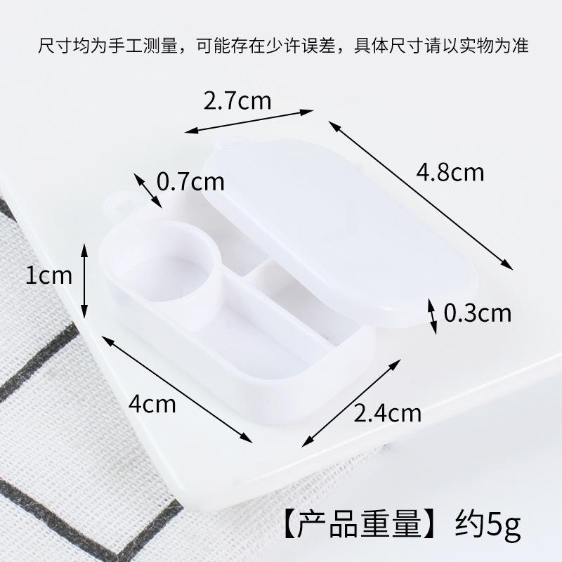 Mini Miniature Simulation Plate Small Bowl Tableware Diy Food Play Accessories Mini Container Play House Kitchen Toys