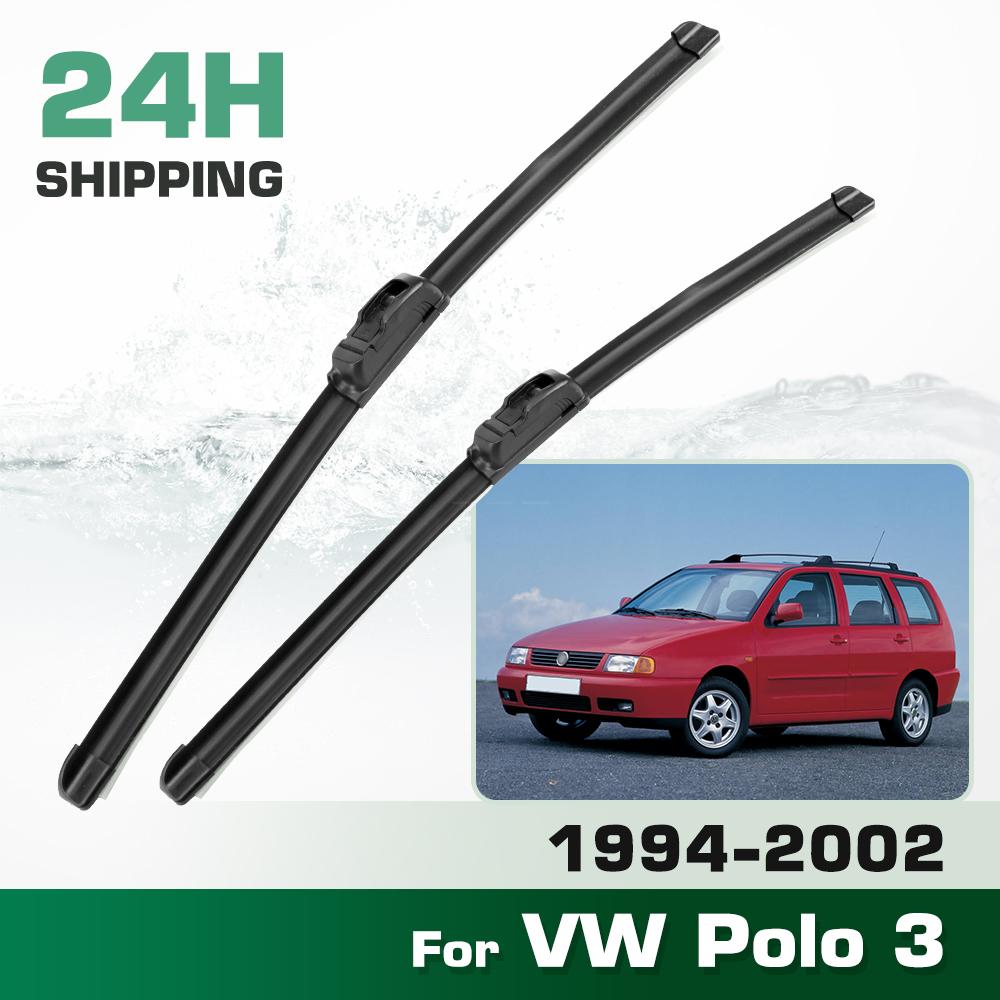 For VW Polo 3 1994-2002 1995 1996 1997 1998 1999 2000 2001 Wiper Front Wiper Blades Windshield Windscreen Window Brush 21"+21