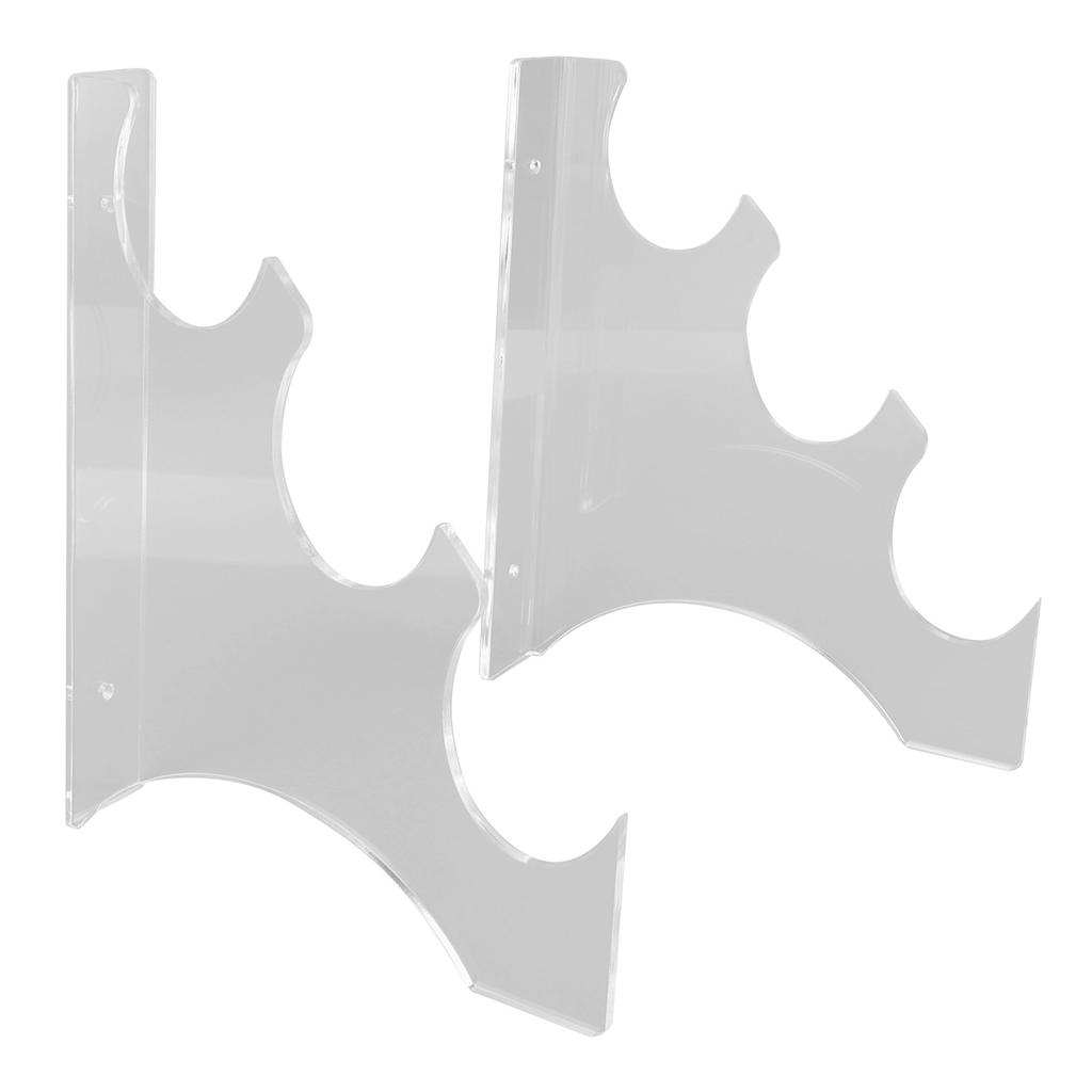 Sword Hanger Display Holder Acrylic Wall Mounted 3 Layers Sword Rack for Retail Stores Home