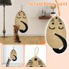 Mouse-Shaped Sisal Cats Scratcher Pad - Hanging & Floor-, Non-Shedding Cats Scratching Toy