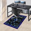 1pc Pacman Maze Adventure Carpet for Playroom Bedroom Living Room Sofa Home Decor,kids Game Area Rug Non-slip Floor Mat Y730144