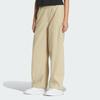 Adidas W Fustl Pants 3 Solid Color Logo Loose Knit Sports Pants Women Pants Light-Khaki IZ0606