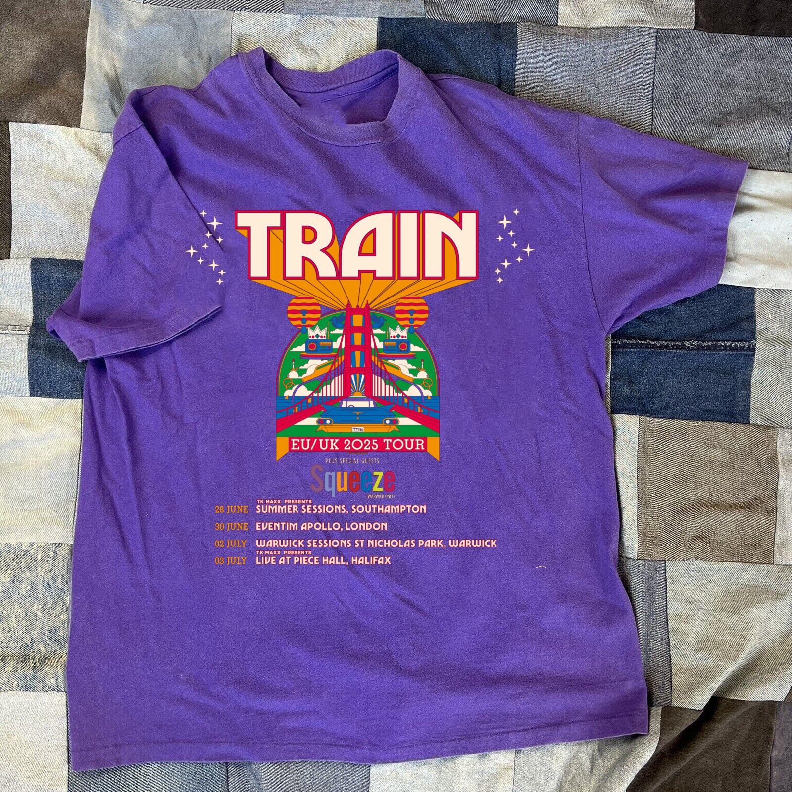 Train Tour 2026 Band Gift For Fan S-5XL S-5XL T-shirt XXXXL
