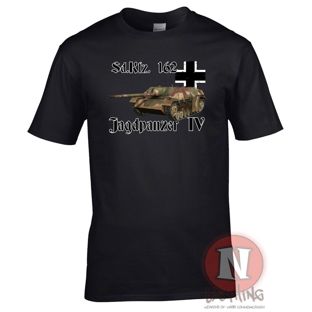 Jagdpanzer 4 Iv Tank Ww2 Gerunisex Military Armour TShirt World Of War Tanks