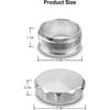 OD 2"/50.8Mm Aluminium Alloy Fuel Cap Weld On Filler Neck Oil Tank Cap Silver