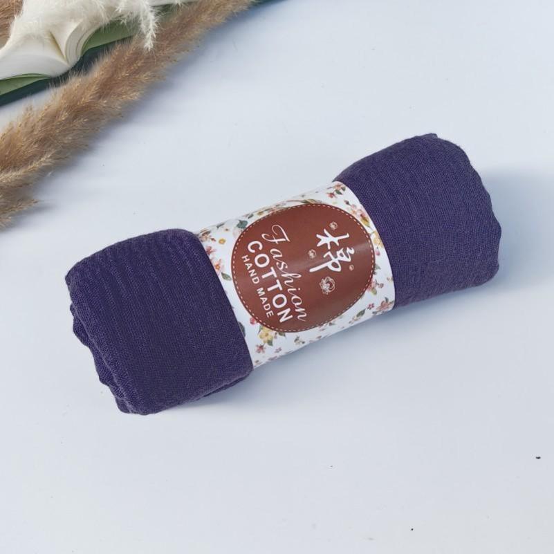 1-61 Colors Pleated Plain Hijab Scarf Bubble Solid Muslim Turban Wrinkle Women Scarves Veil Ripple Hijab Scarf Shawl Headscarf