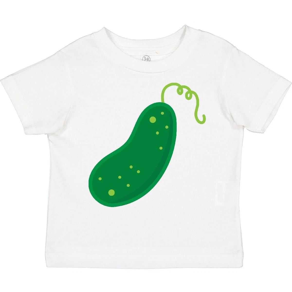 

Inktastic Pickle Toddler T-Shirt Cucumber Food Green Lover Vegetables Child Kid 120