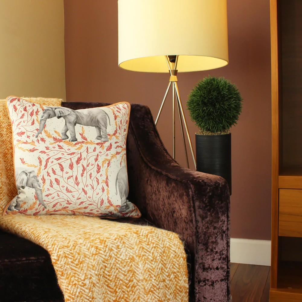 Paoletti Samui Elephant Cushion Cover