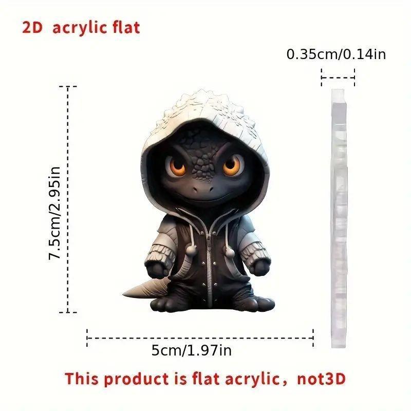 

Acrylic Dragon Vibrant Christmas Pendant For Cheerful Car Interior Decor Gifts And StyleB