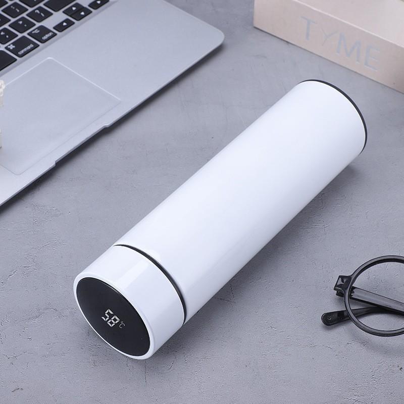 Double-layer stainless steel thermos cup gift cup 304 stainless steel car water cup temperature display business