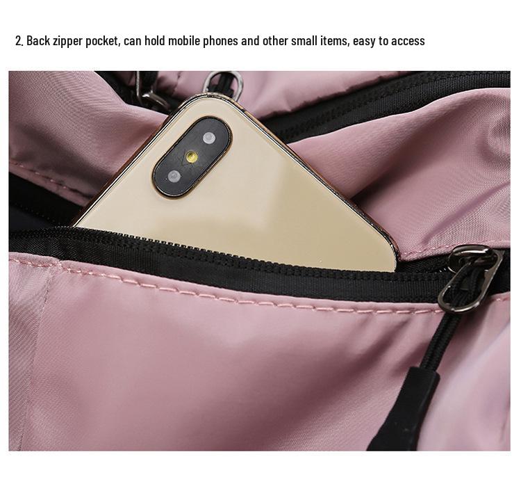 Women's Large Capacity Cute Travel/Gym Bag with Wet/Dry Separation