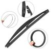 For Suzuki Alto 2009 - 2014 Car Wiper Blades Arm Set Rear Windshield Parts Windscreen Kit Automotive Accessories Error Free