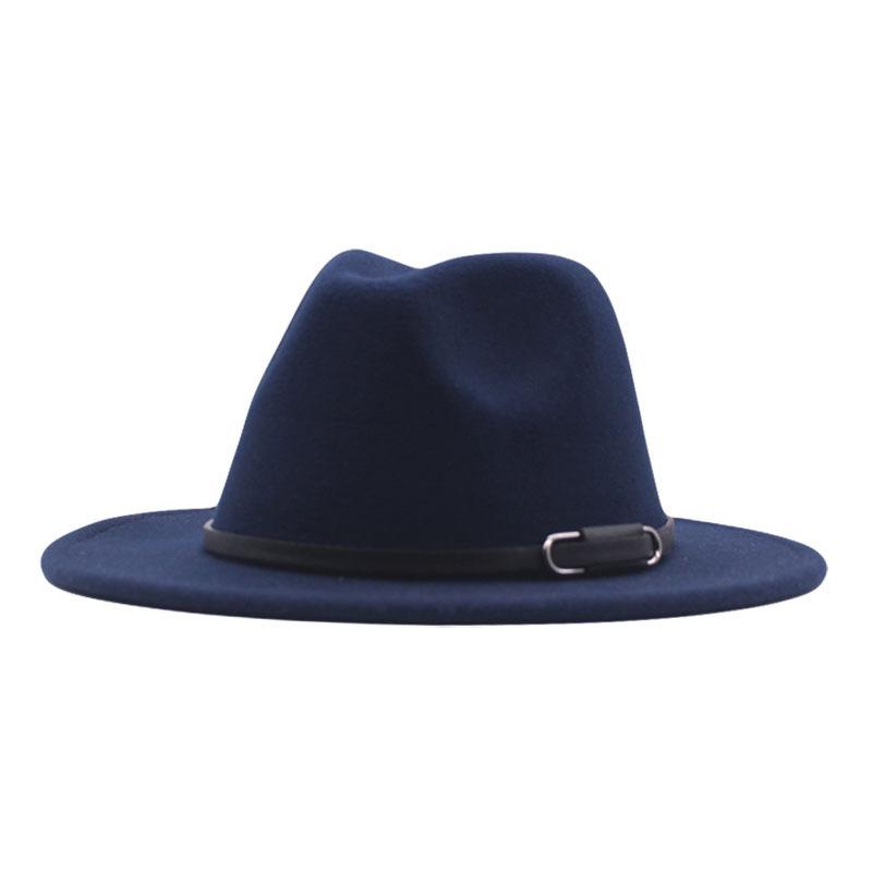 Hot-selling Top Hat, Ethnic Style Cow Label, Western Cowboy Top Hat, Rolled Brim, Retro Riding Hat, Woolen Felt Hat