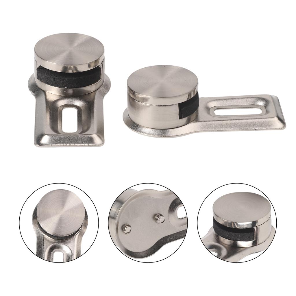 4PCS Zinc Alloy Glass Clamp Mirror Holder For Heavy Glass Pictures Acrylic Glass For Mounting Mirrors Glass Pictures Paintings