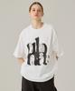 URBANAGE Flow Ubna Oversized Short Sleeve White