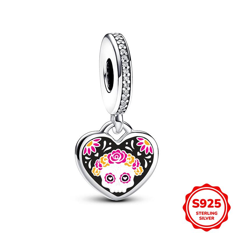 New In Original Butterfly Pendant Charm Beads Fits 3Mm Bracelets Necklace For Women Luxury Diy Jewelry Making Gift