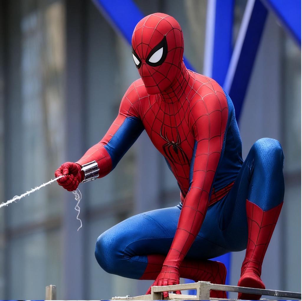 Brandneuer Tag Spider-Man Body Rot Blau Klassisch Ganzkörper Eng Anliegend Cosplay Kostüm Halloween