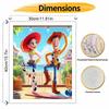 Disney DIY Oil Painting Kits Woody Jessie Hand Painting Home Decor Craft Gift Ideas Canvas Wall Art Paint by Numbers Bedroom Decor
