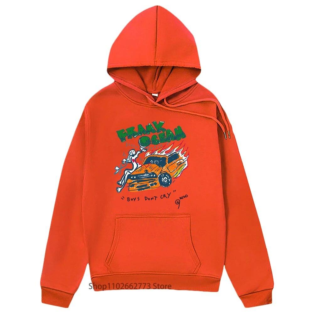 Frank O-ocean Blond R&B Music Hoodies Unisex Fashion Sweatshirts Cool Clothes Rhythm and Blues Spring Winter Clothes Women Fleece