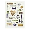 Sticker - Super Dad - Assorted Sizes - 41 Pieces - Party Decoration - Children