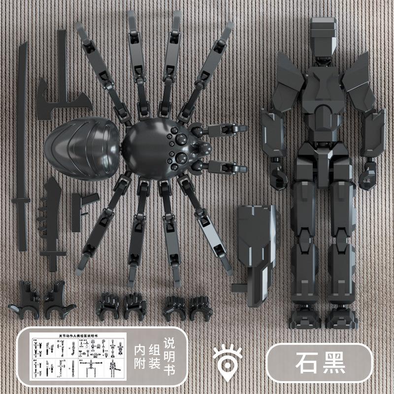 Mehrgelenkiger Beweglicher Roboter 3D-gedruckte Spinnenspielzeuge mit Saugfuß Modell Spielzeug Geschenk Weihnachten Dekompressionswerkzeug