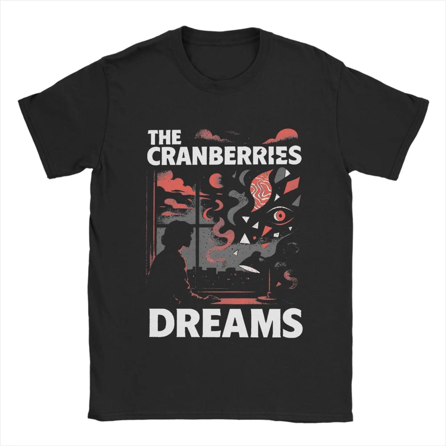 

The Cranberries T Shirts Men s 100% Cotton Novelty T-Shirt Crew Neck Tees Short Sleeve Tops Plus Size XXXXXL