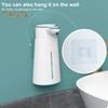Distribuitor automat de săpun de 400 ml, reîncărcabil, baterie de 500 mAh, montat pe perete, dozator de săpun cu senzor fără atingere, consumabile pentru casă