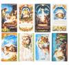 Set of 10 Pcs. Christmas Cards Dl