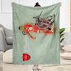 Soccer Player Victory. Blanket Warmthful Decor Great for Picnics Couch Bedding for All Occasions Digital Print Perfect Gift for Relatives and Friends