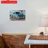 2D flat Wooden 30*20cm Retro Classic Truck Sign - Wall Art Decoration Garage Wall Decoration, Cafe Bar Club Living Room Wall Holiday Celebration