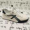 Four sports leather shoes men's cowhide round head trend fashion casual men's versatile leather shoes