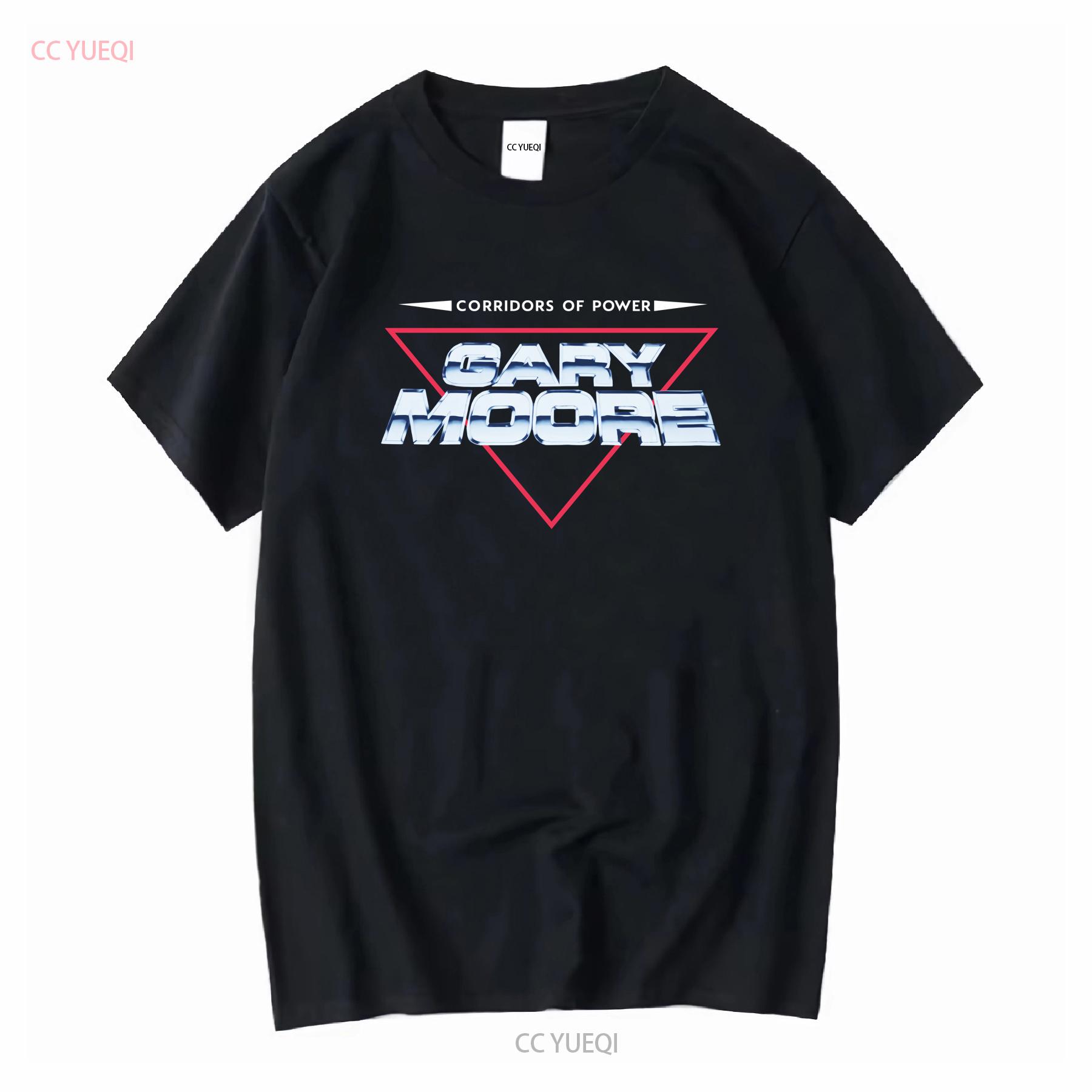 

Gary Moore T Shirt Corridors Of Power Sizes S to XXL New long or short sleeves vintage Washed graphic Stylish 4XL