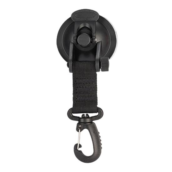 

Крючок на присоске, карабин, легкий портативный прочный несущий прочный подвесной крючок, аксессуары для кемпинга чёрный