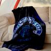 [1pc Rangers FC Blanket] All-Season Blanket - Cozy Blanket for Sofa Couch Home Decoration, Digital Printed Nap Blanket