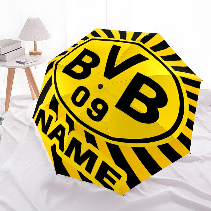 Personalized Name B-BVB Print Umbrella - Automatic Open/Close, Eight-Rib Durable Frame, Automatic Folding Umbrella