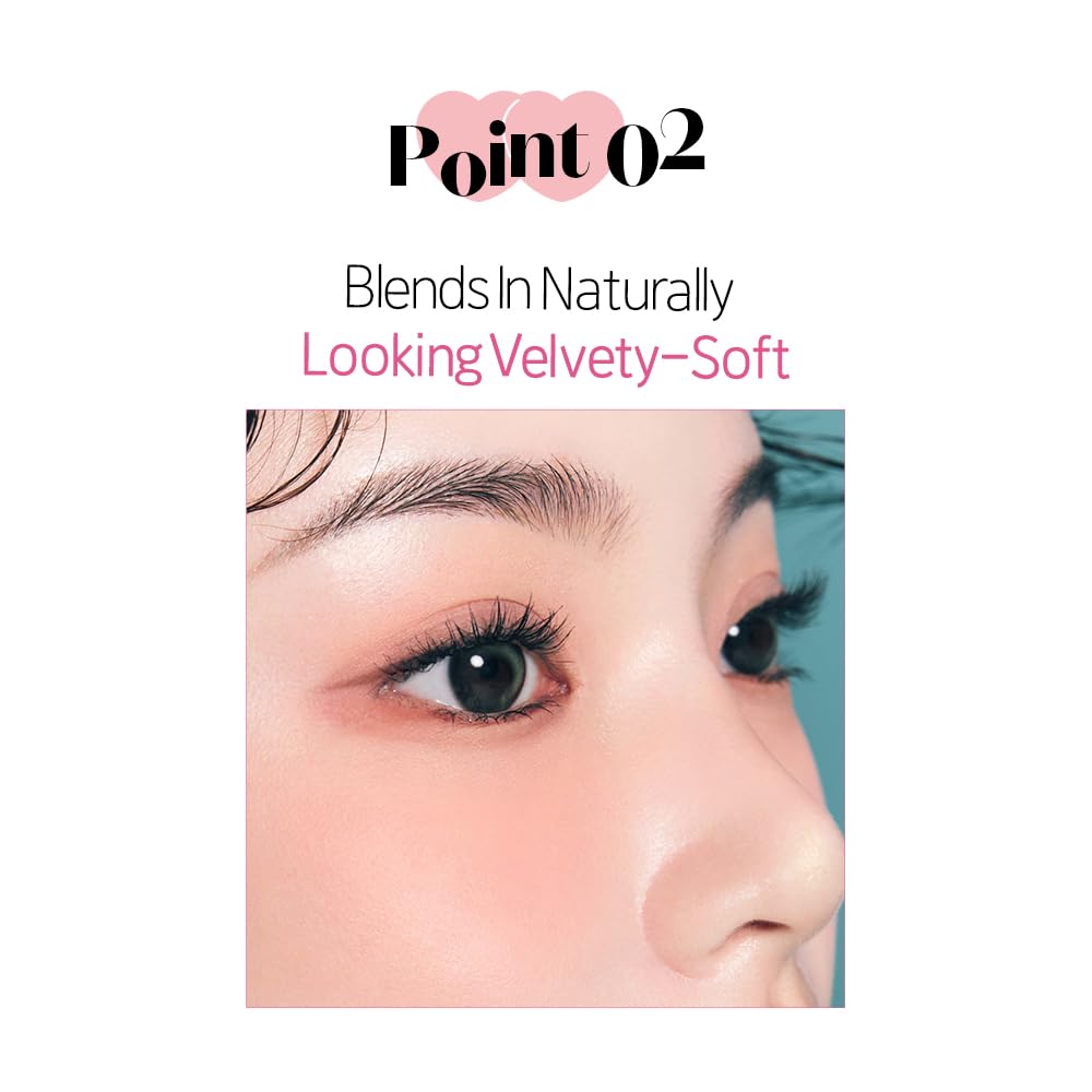 ETUDE Heart Pop Duo Brusher Envy Bloom 2 Colors Dual Korean Makeup Artist Collaboration Layering Cheek Natural Highlight Cool and Yellow Glossy