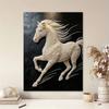 5D DIY Pearl Diamond Painting Kit Majestic Running Horse Full Drill Embroidery Mosaic Art Home Wall Decor Gift