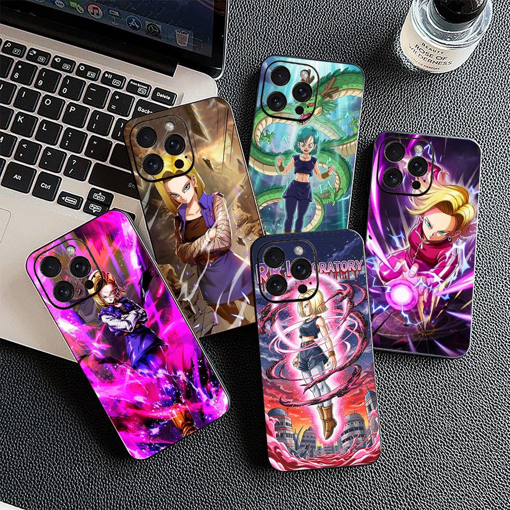 Cover for Xiaomi Redmi 15 15C A3 A4 A5 9A 9C NFC Note 9 8 9T 8T Pro Casing Phone Case Comics Android 18 Dragon Gokus Ball