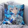 H-Hoshimachi S-Suisei Cartoon Animation Pillow Cover Sofa Cushion Cover Home Room Decoration Children Gift