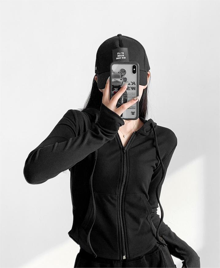 Maillard Women's Long-Sleeve Slim Hooded Jacket - Trendy Autumn/Winter Sportswear