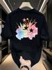 Mens 100 cottonprinted short sleeve tshirt regular fit casual summer top for casual wear and holiday gifts