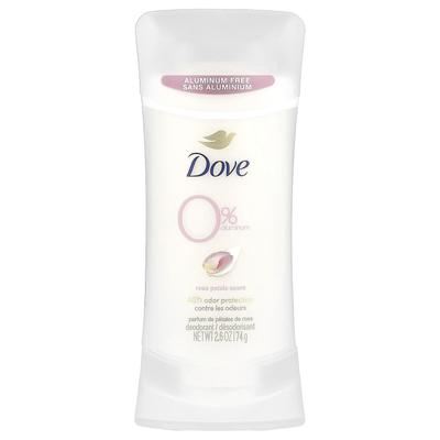 0% Aluminum Deodorant, Rose Petal Scent, 2.6 Oz (74 G)