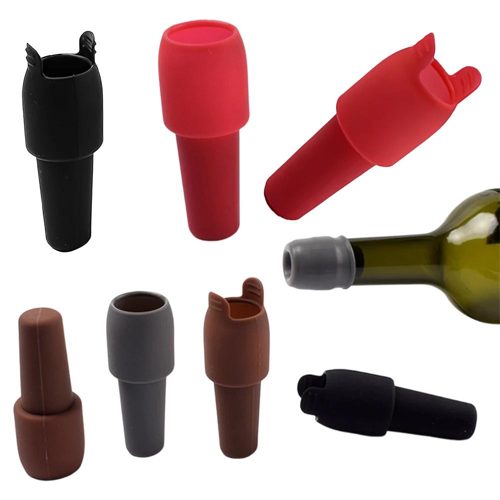 Wine Champagne Beer Soda Bottle Silicone Stoppers Seal Wine Stoppers Keep Beverages Fresh