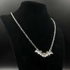Gothic Punk Bat Pendant Necklace - Halloween Fashion Statement