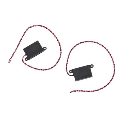 Lautsprechergehäuse Lautsprecher 8Ohm 2W Lautsprechereinheit für Flachgerät mit Klemmen Draht Ersatzteil für Heimlautsprecher