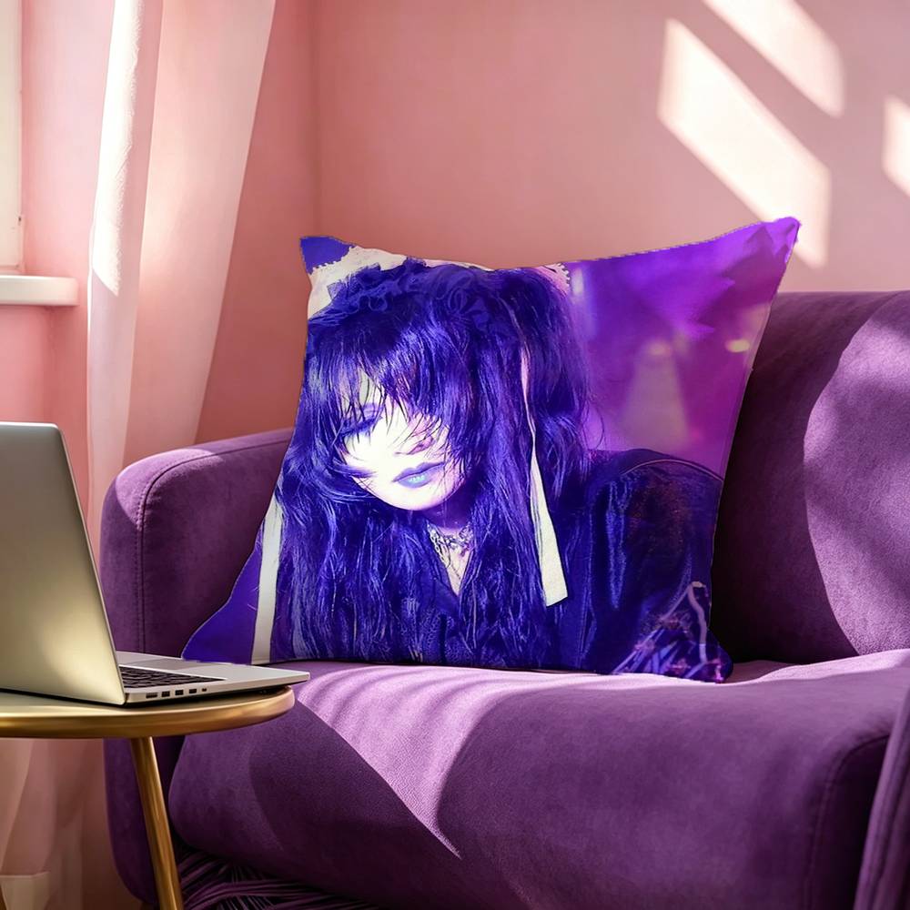 MALICE MIZER Square DoubleSided printed Pillow Case Bedroom Bedside Pillow Sofa Cushion Cover