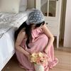 Lace Flower Triangular Hair Bandanas Breathable Head Scarf Spring Vacation Headwrap for Women and Girl Everyday Wear