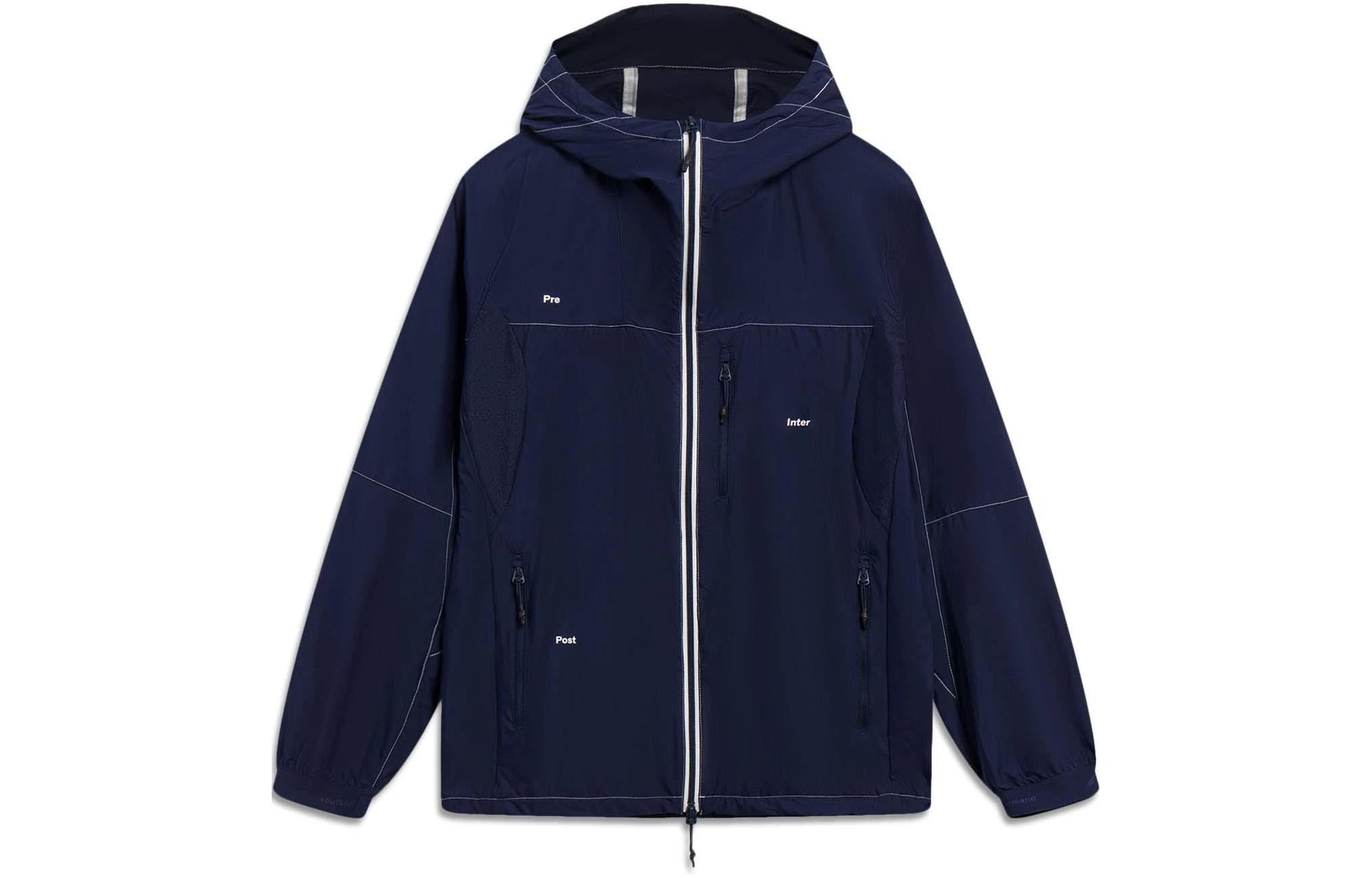 Li Ning Li Ning Running Collection Jacket Men s Solan Blue AFDSC79-1 M