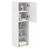 Vidaxl TV-kasten, Met LED, 2 Stuks, Wit, 30,5X30X102 Cm