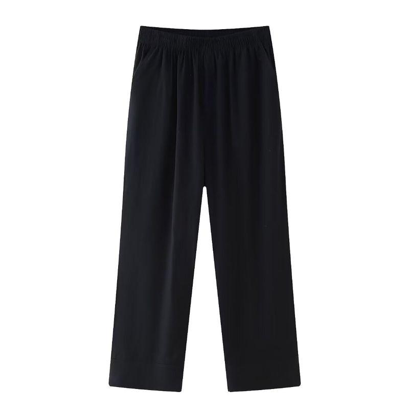 Kaslead New Arrival Women's Clothing Fashion Style Double Breasted Kimono Outerwear Casual Pants 5427743 5427431